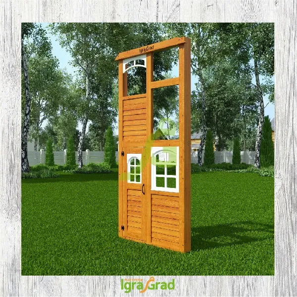 Детская игровая площадка IgraGrad Клубный домик Макси с трубой