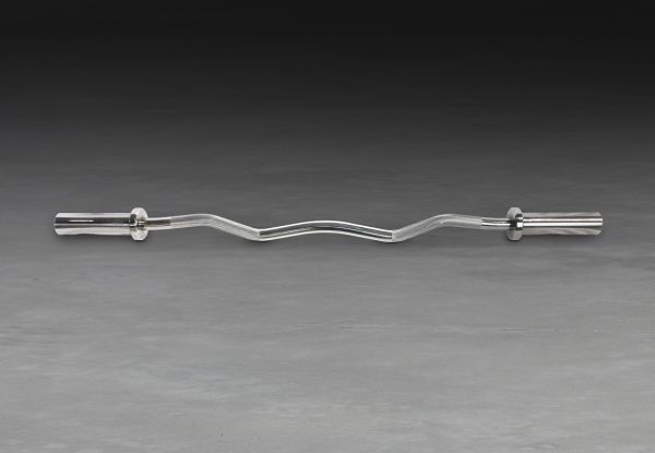 Гриф олимпийский W-образный Yousteel Curl Bar 10 кг 