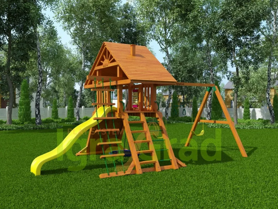 Детская игровая площадка IgraGrad Крепость Фани (Дерево)