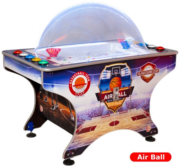 Развлекательный аппарат баскетбол с куполом Air Ball