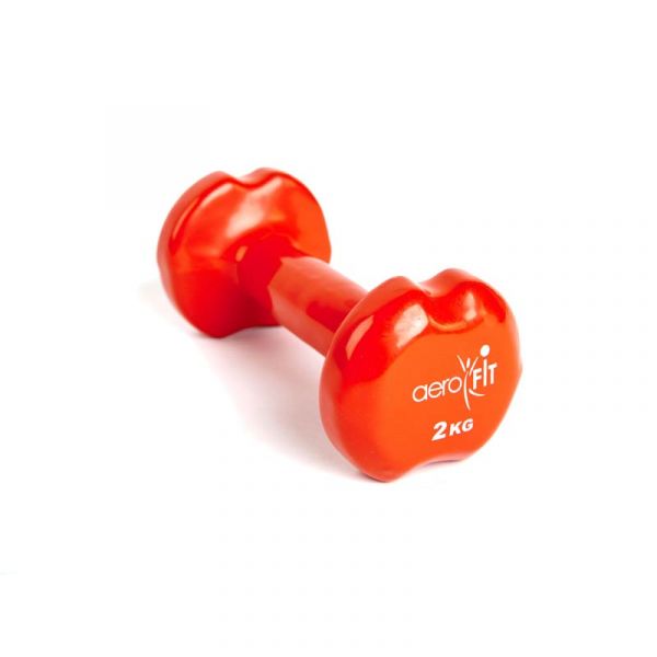 Гантель в виниловой оболочке 2кг AeroFit DB-VD-2K