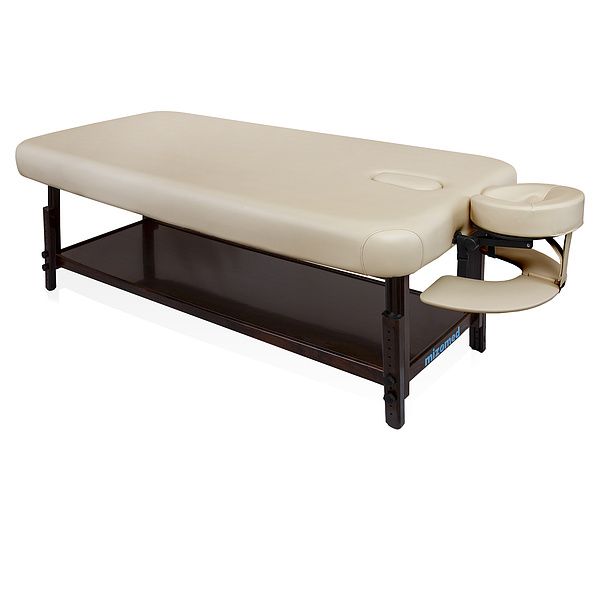Широкий (82 см) массажный стационарный стол Mizomed Classic-Flat SCF3M32