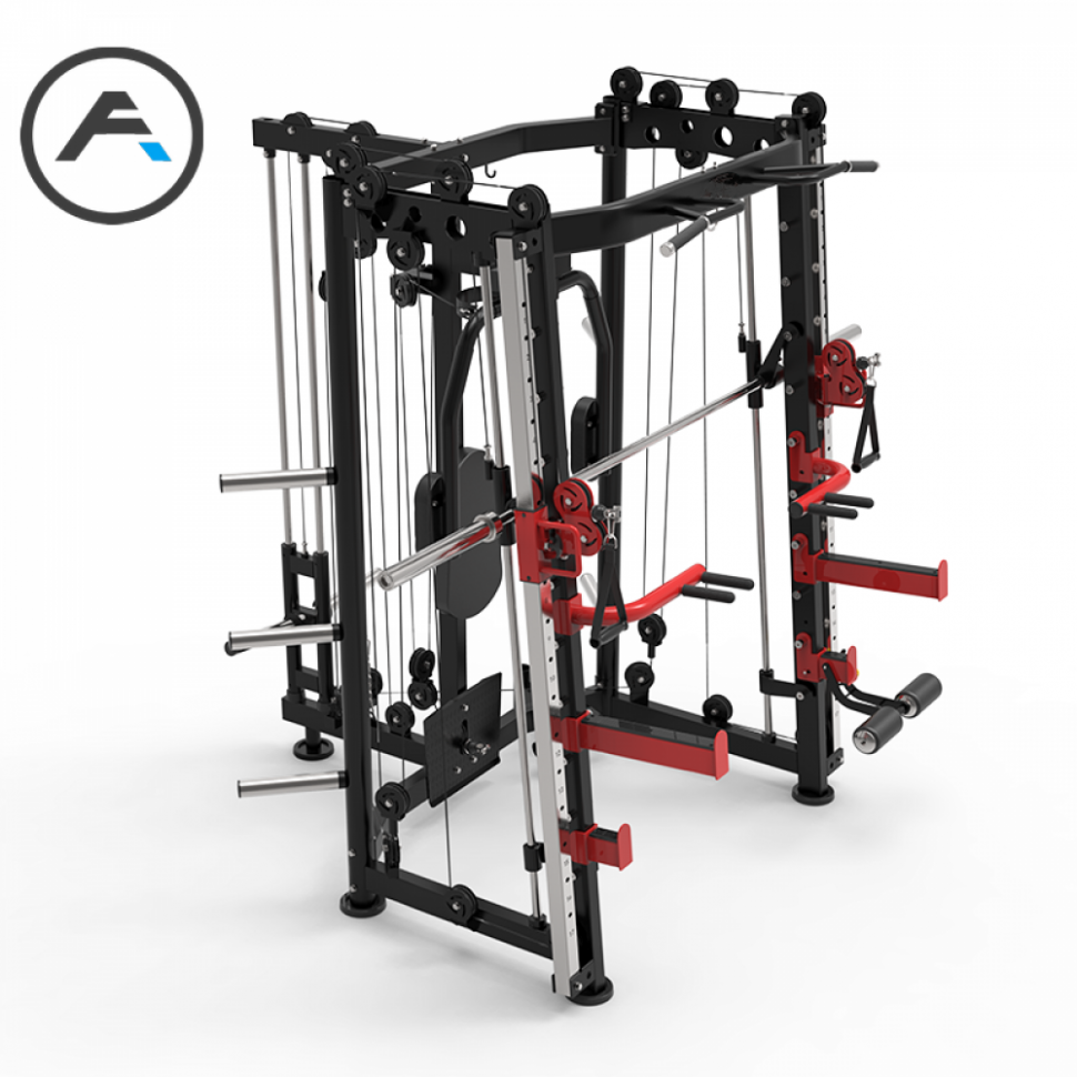 Силовая станция на базе машины Смита Apex Intense F601 Силовая станция на базе машины Смита Apex Intense F601