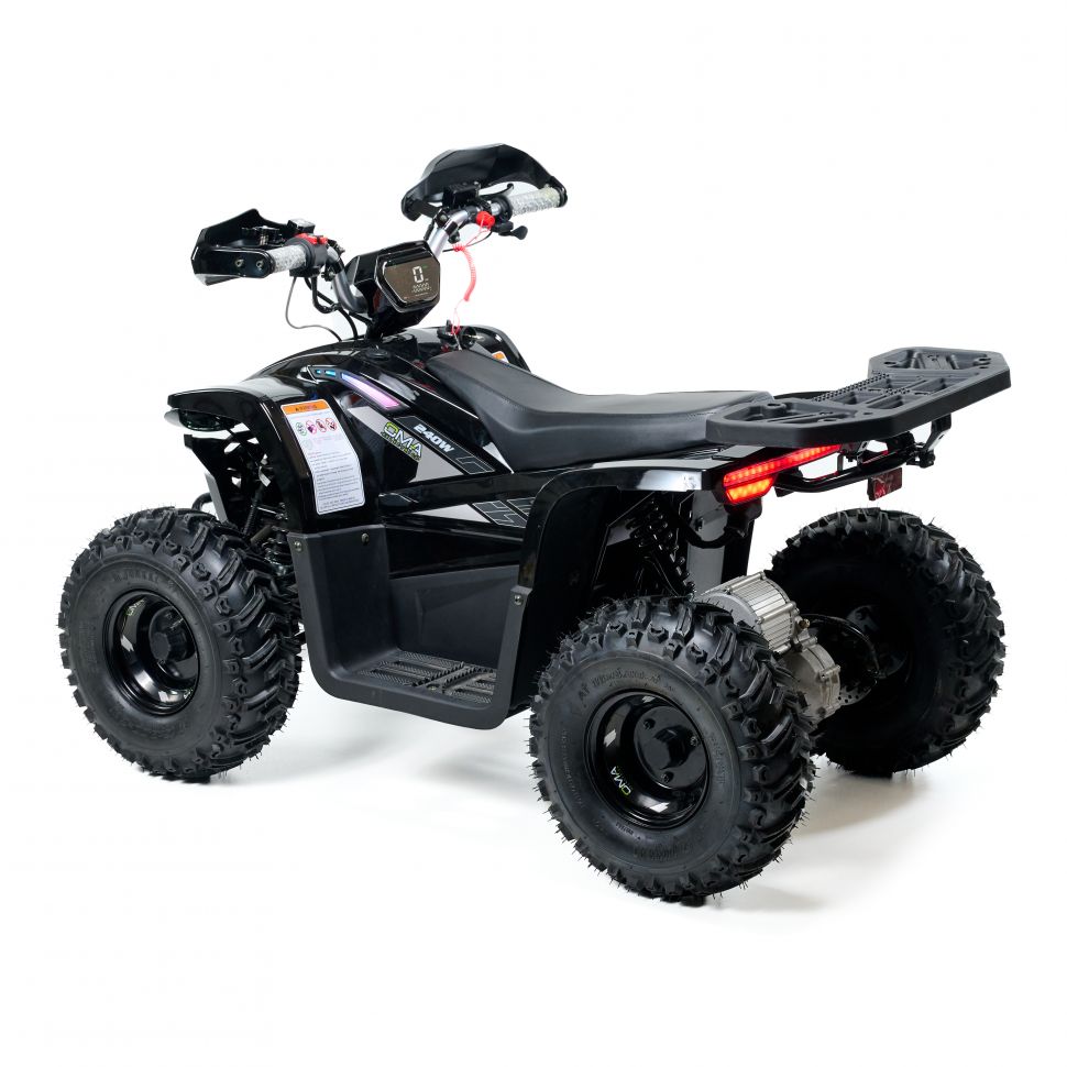 Квадроцикл детский электрический OMA Electric ELF-750 Black