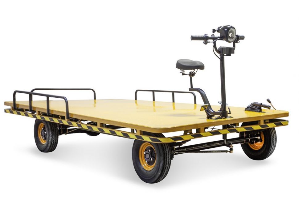 Платформенная тележка электрическая RuTrike Склад 3000 New