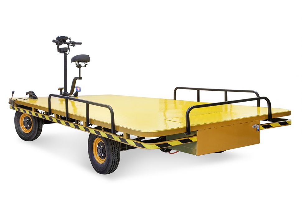 Платформенная тележка электрическая RuTrike Склад 3000 New