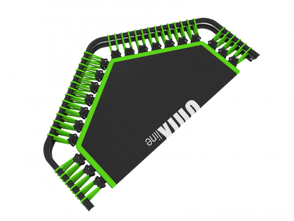 Батут UNIX Line FITNESS (130 cm) Green
