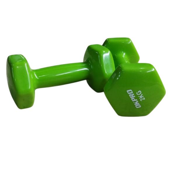 Гантель виниловая 2 кг OKPRO OK1001A