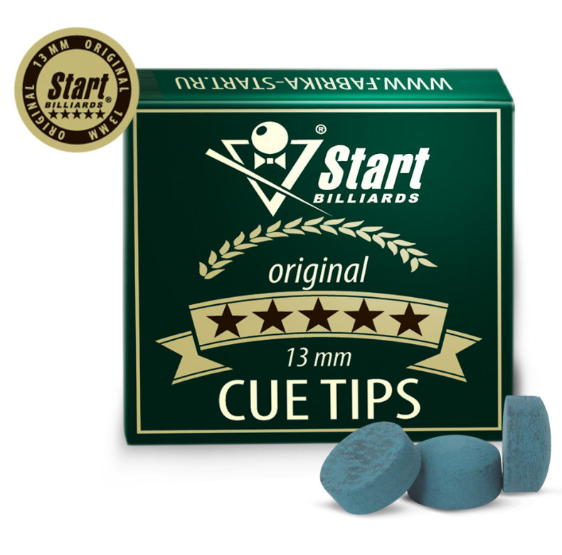 Наклейка Startbilliards Cue Tips original 5* 13мм SB063 (50 шт)